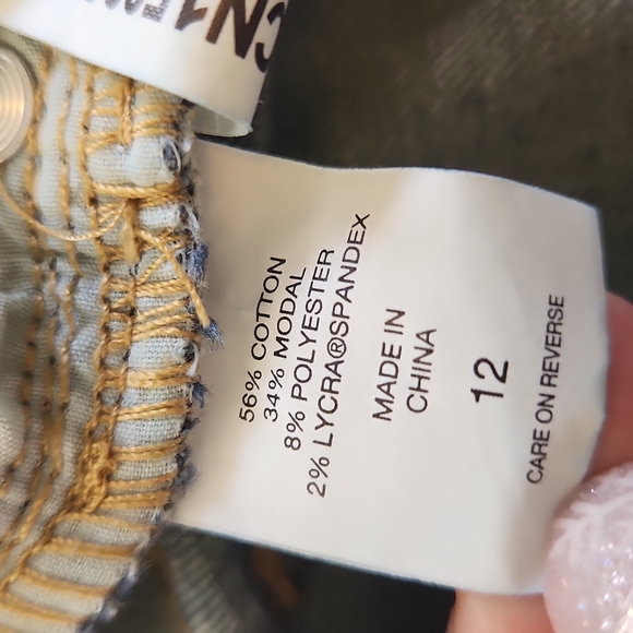 NEW YORK & COMPANY WOMENS WIDE LEG JEANS SIZE 12 - Picture 8 of 14